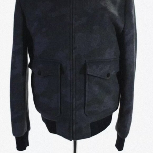 Paisley & Grey Wool Bomber Jacket - Picture 2 of 4